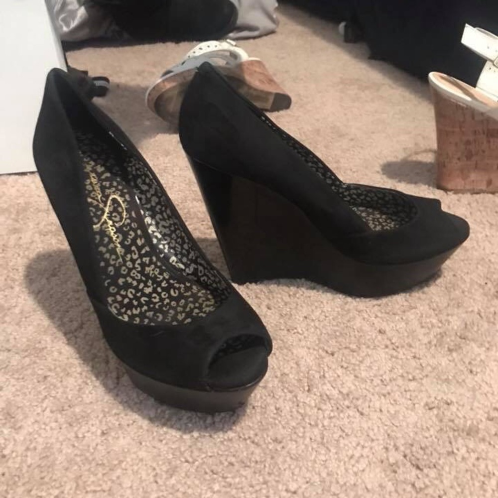 Jessica Simpson wedges